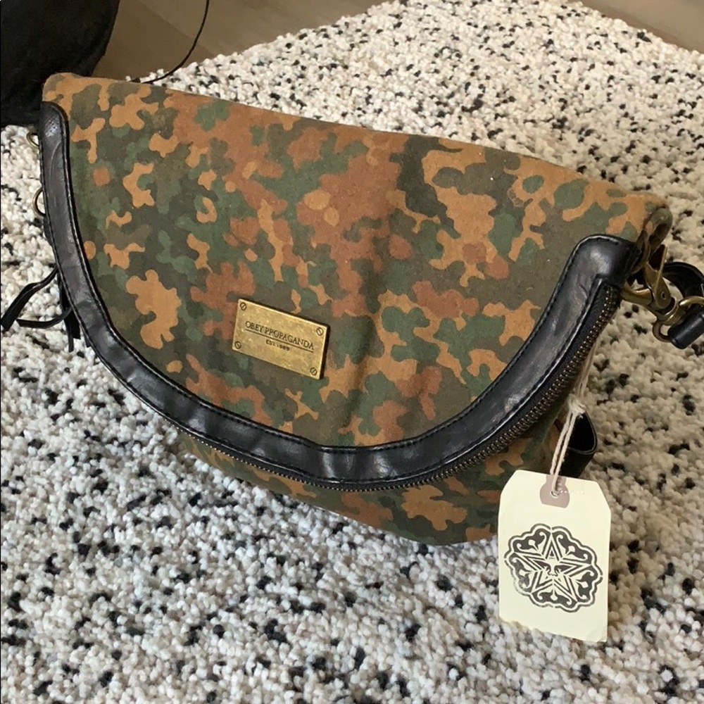 Obey Berlin Satchel - Crossbody Bag - NWT